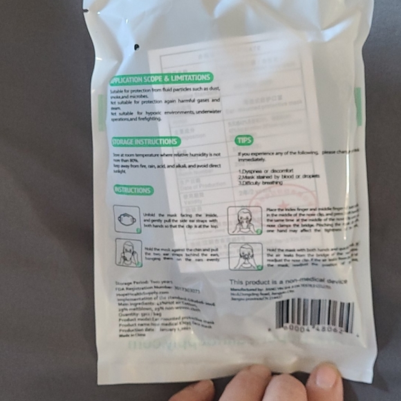 Hope Health Supply | Other | Five Pack Kn95 Five Layer Masks | Poshmark